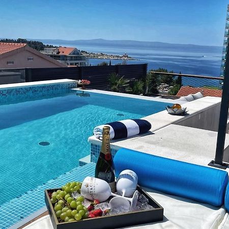 Skypool Suite 77 With Private Pool Makarska Bagian luar foto